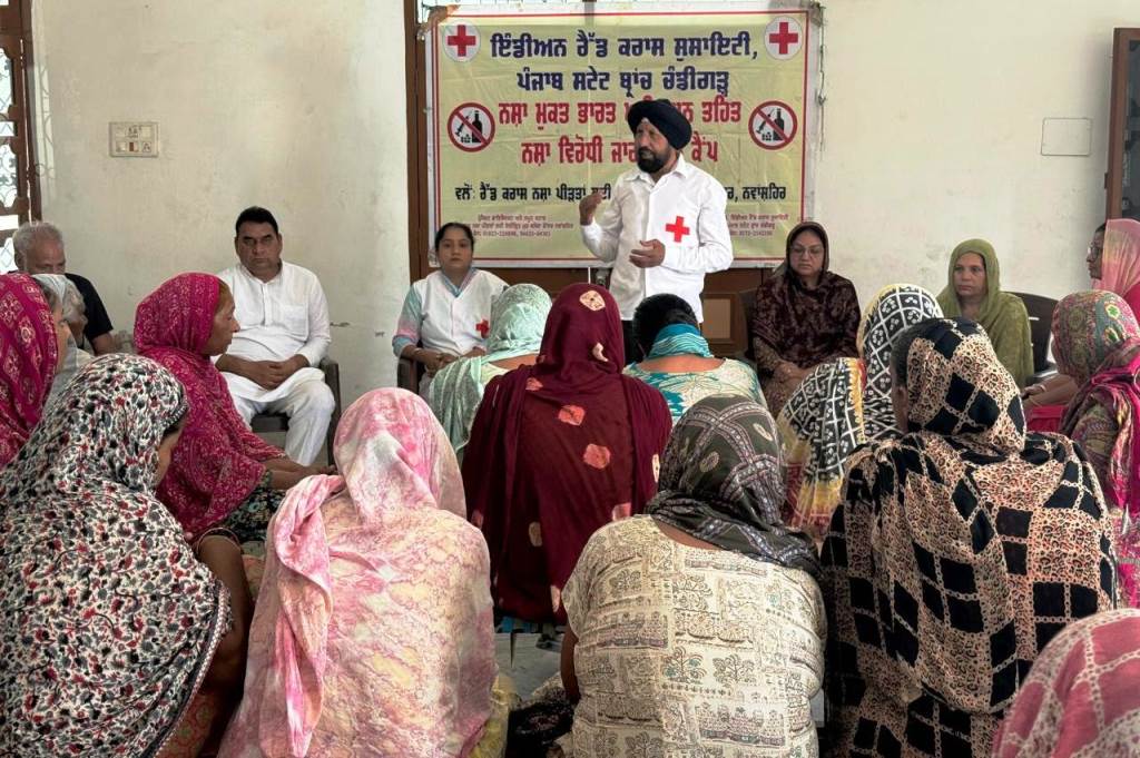 A drug addict lives in hell Chaman Singh Project Director